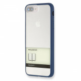 Cumpara ieftin Carcasa albastra Hard Case Iphone 7 Plus Transparent Band | Moleskine