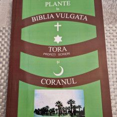 Plante in Biblia vulgata Tora profeti scrieri Coranul Sorin I. Boldea