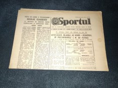 ZIARUL SPORTUL 12 SEPTEMBRIE 1984 ROMANIA IRLANDA DE NORD foto
