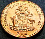Cumpara ieftin Moneda exotica 1 CENT - I-LE BAHAMAS, anul 2004 * cod 1821 = UNC, America de Nord