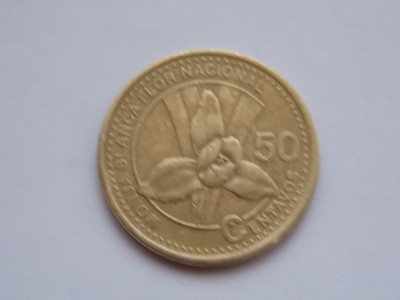 50 CENTAVOS 1998 GUATEMALA foto