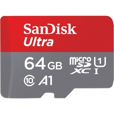 Card Memorie microSDXC SanDisk Ultra Android A1, 64Gb, Clasa 10 / UHS-1 U1 SDSQUAB-064G-GN6MN foto