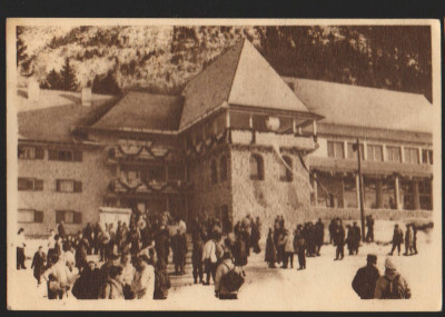 CPIB 15522 CARTE POSTALA - POIANA STALIN (POIANA BRASOV), CABANA MARE, RPR, 1951 foto