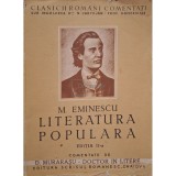 Mihai Eminescu - Literatura populara, editia a II-a (Editia: Editie interbelica)
