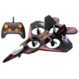 Cumpara ieftin Avion cu telecomanda iUni LC222-A, Thunder Jet X, Acrobatii 360&deg;, Giroscop, Rezistent la impact, Lumini LED