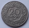Polonia , 20 Groszy 1923, nichel, Europa