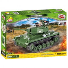 Set de construit Cobi, World of Tanks, Tanc M24 Chaffee (361 pcs) foto