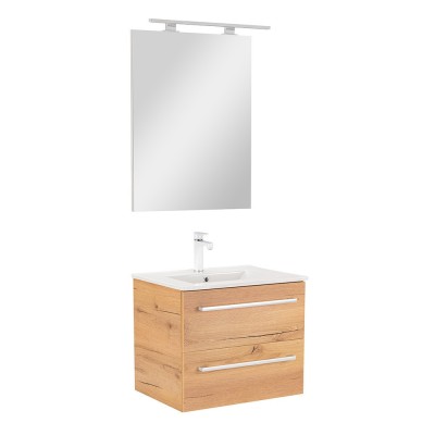 Mobilier complet de baie Vario Clam 60 stejar-stejar foto