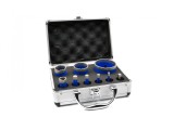 Set 9 carote diamantate 6-68mm, GEKO G65102