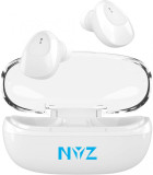 Casti Wireless Earbuds, NYZ True Wireless Bluetooth Headphones in-Ear HiFi, Casti In Ear