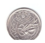 Moneda Italia 100 lire 1995 FAO, stare foarte buna, curata