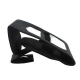Husa Textila Imprimanta Termica 5809DD, Prindere Curea, Protectie, Neagra, Folie Transparenta