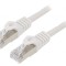 Cabluri patch cord F/UTP 6 litat CCA PVC gri 3m RJ45 26AWG