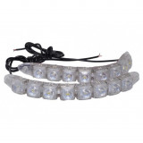 Set leduri auto, 2x18, drl, 18W, led SMD, lumina alba