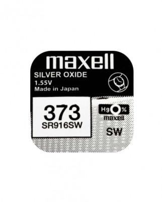 Baterie ceas Maxell SR916SW V373 SR68 1.55V oxid de argint 1buc foto