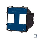 Modul Intrerupator Dublu Cap Scara / Cruce cu Touch LUXION, Serie A SmartElectro IntelligentHouse