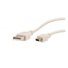 TNB USB MALE/MINI USB 5PIN D CABLE 1M( connect your camera to your computer) &amp;quot;USBMIUSB1&amp;quot; (timbru verde 0.08 lei) foto