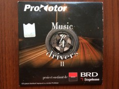 music 4 drivers vol. II promotor various cd disc selectii muzica romaneasca rock house pop rap hip hop mediapro music 2007