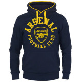 FC Arsenal hanorac de bărbați cu glugă Graphic yellow - M