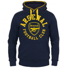 FC Arsenal hanorac de bărbați cu glugă Graphic yellow - S
