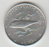 Vatican 1976 - 10 Lira foto