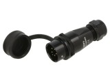 Mufă SA16 tată 5 PIN IP67 5-8mm 5A 500V