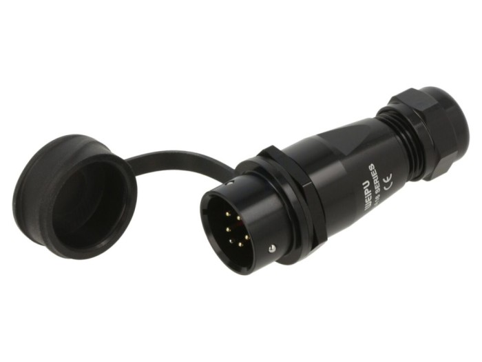 Conector mufă tată IP67 5 pini