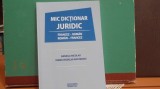 MIC DICTIONAR JURIDIC - FRANCEZ - ROMAN, ROMAN- FRANCEZ -181 PAG.,