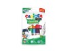 Carioca Temperello Creioane Tempera Textile, 10 culori/set, Twist &amp; Paint, Lavabile 60 grade