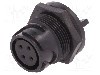 Conector circular, mama, 4 pini, BULGIN - PXP4013/04S