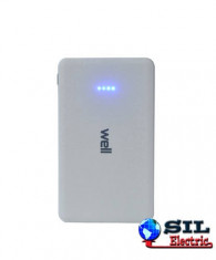 Acumulator extern powerbank 4000mAh 2.1A alb Well foto