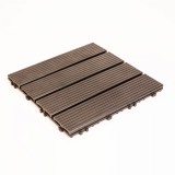 Placi paviment 4 lamele - 30 x 30 cm - negru - 11 buc/pachet Best CarHome