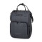 Rucsac pentru mamici, Petite&amp;Mars, Jack, Cu 11 compartimente, Cu buzunare termice, Saltea de infasat inclusa, 30 x 42 x 15 cm, U
