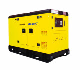 Generator de curent insonorizat, monofazat Stager YDY10S, 8.6 kVA, 37A, diesel, 1500 rpm
