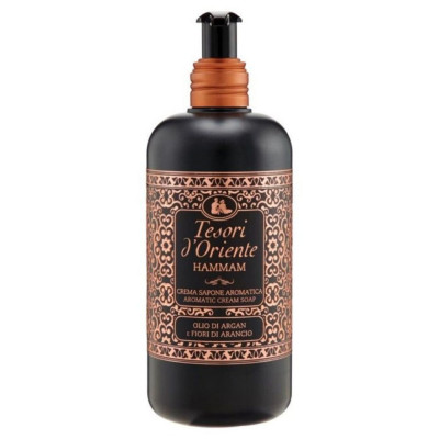 Sapun Lichid Tesori d&amp;#039;Oriente Hammam, 300 ml, cu Ulei de Argan si Flori de Portocal, Sapun Lichid cu Floare de Lotus, Sapun Hidratant, Sapun Lichid Hi foto