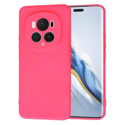 Husa silicon Honor Magic6 Pro Techsuit SoftFlex, fucsia foto
