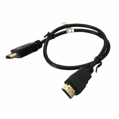 Cablu HDMI tata, HDMI tata, 0.5m, negru, Goobay, 69122, T199863 foto