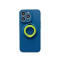 Husa protectie Flippy compatibila cu Apple iPhone 13 Pro Mag Safe Silicone Albastru