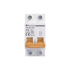 Siguranta intrerupator automat 10A 2P 6Ka Total Green TG-1031.0210