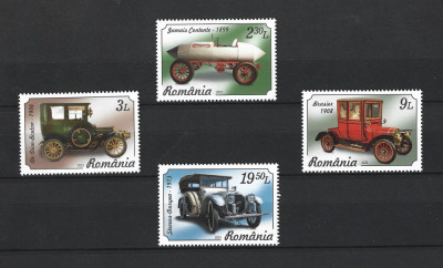 ROMANIA 2023 - ISTORIA AUTOMOBILULUI, MNH - LP 2402 foto