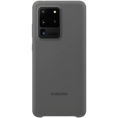 Husa TPU Samsung Galaxy S20 Ultra G988 / Samsung Galaxy S20 Ultra 5G G988, Gri EF-PG988TJEGEU foto