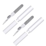 Cumpara ieftin Set 2 kituri de curatare 5 in 1 pentru casti wireless, AirPods, smartphone, tastatura si aparate foto, accesorii multifunctionale pentru intretinerea