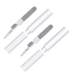 Set 2 kituri de curatare 5 in 1 pentru casti wireless, AirPods, smartphone, tastatura si aparate foto, accesorii multifunctionale pentru intretinerea