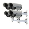 Set 4 Camere false de supraveghere design realist camera falsa dummy