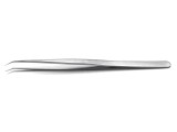 Pensetă Precizie 140mm V&acirc;rf Curbat 65A.SA