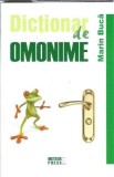 Dictionar de omonime - Marin Buca