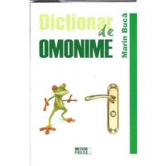 Dictionar de omonime - Marin Buca