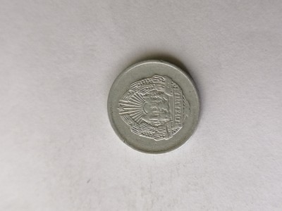 Rom&amp;acirc;nia 5 bani 1975 ** foto