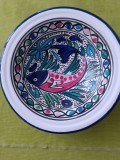 Farfurie decorativa din ceramica tunisiana