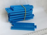 bnk jc Tomy Thomas Plarail Trackmaster - linii drepte mici - lot 10 bucati